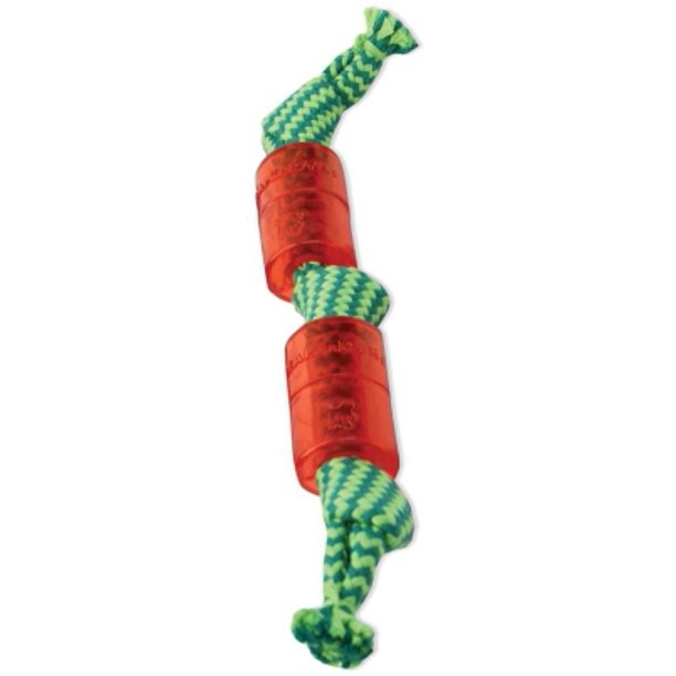 Mammoth, Candy Wraps Double with Squeaker Balls Dog Toy, 16"