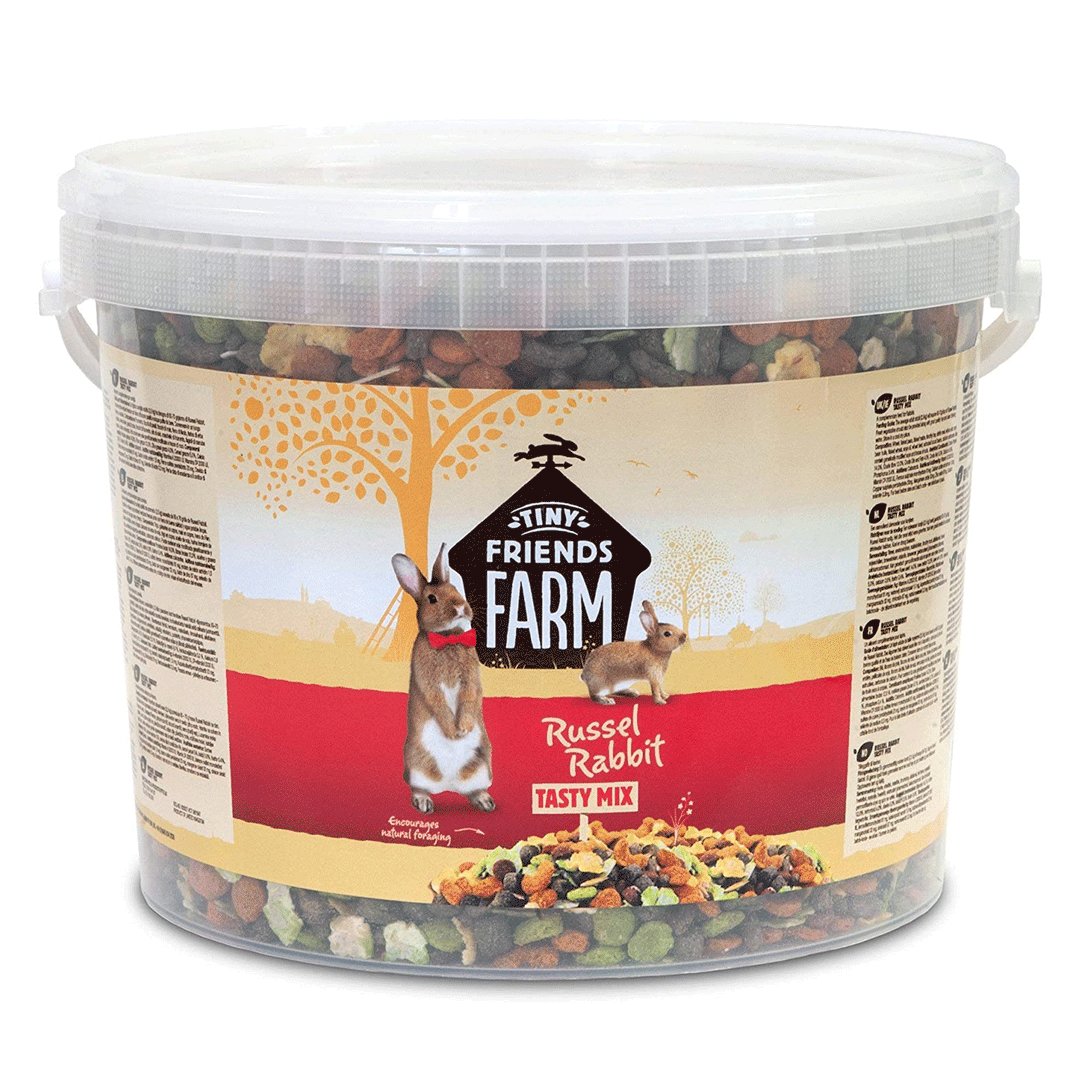 Tiny Friends Farm, Russel Rabbit Tasty Mix, 9 LBS.