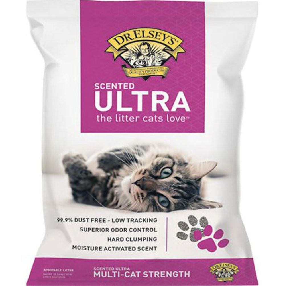 Dr. Elsey's, Ultra Scented Clumping Clay Cat Litter, 40 lb.