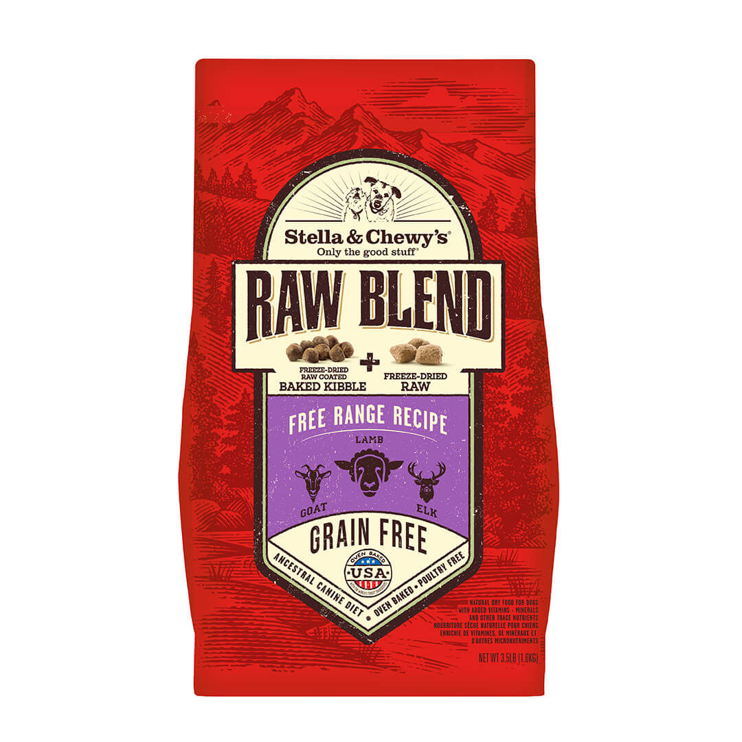 Stella & Chewy's Free Range Raw Blend Recipe Dog Food