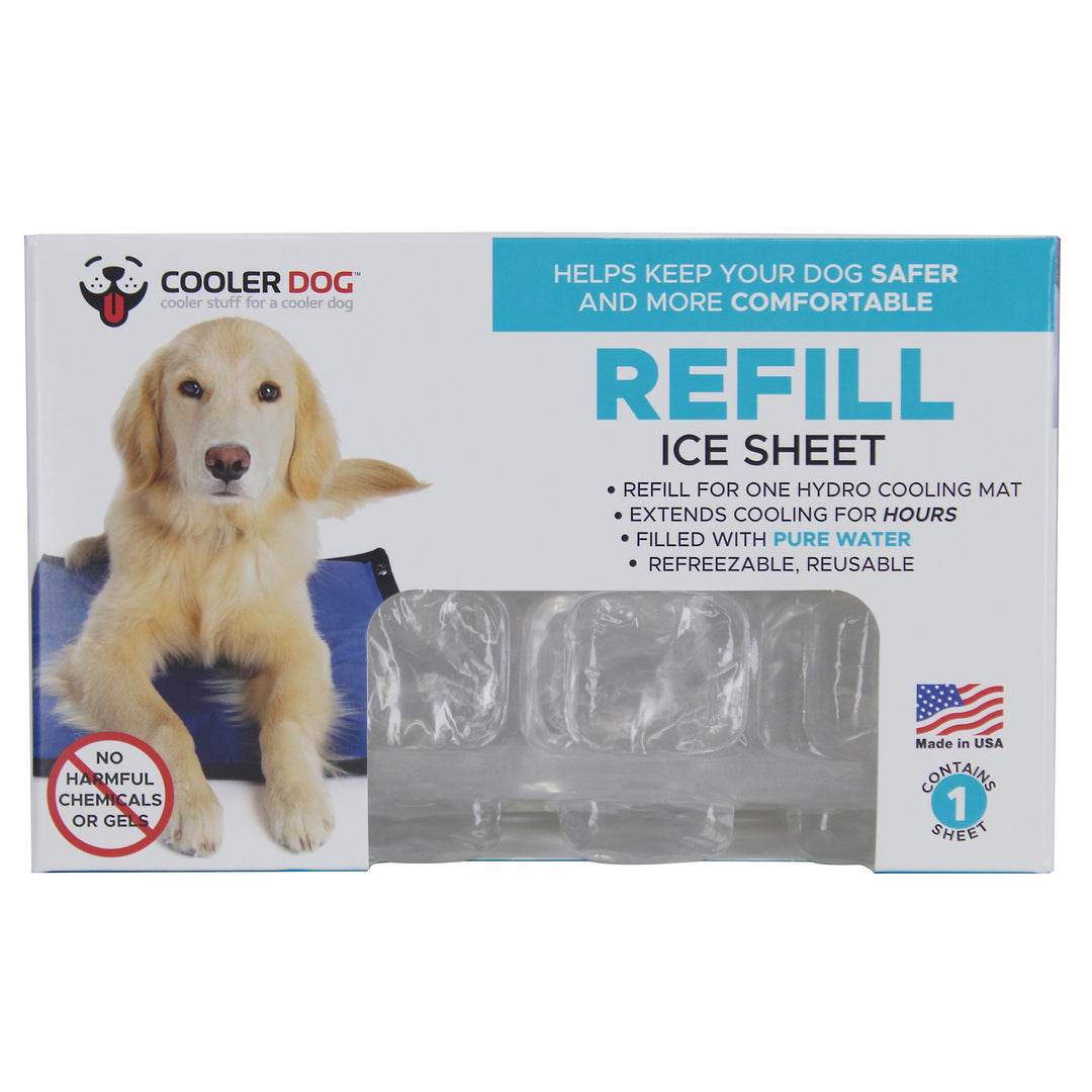 CoolerDog Ice Refill Sheet for Hydro Cooling Mat, 1 Sheet