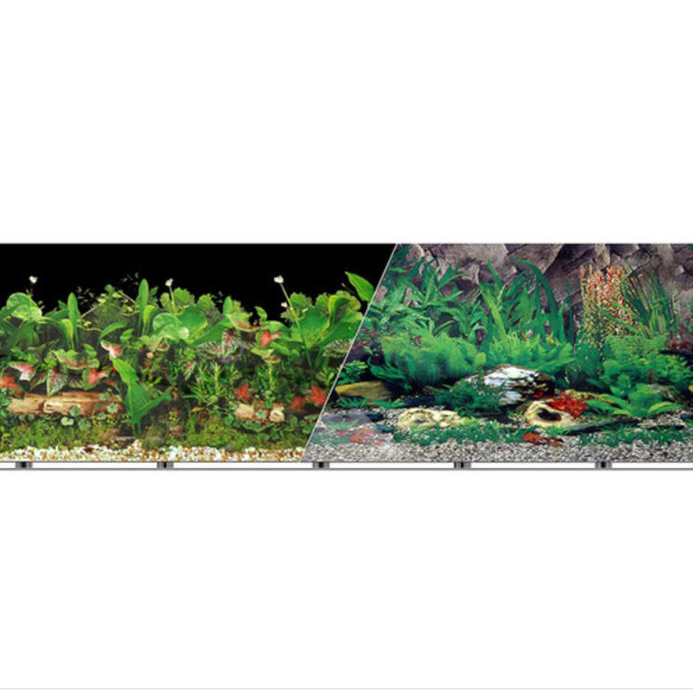 Blue Ribbon, Double Sided Freshwater/Tropical Freshwater Background