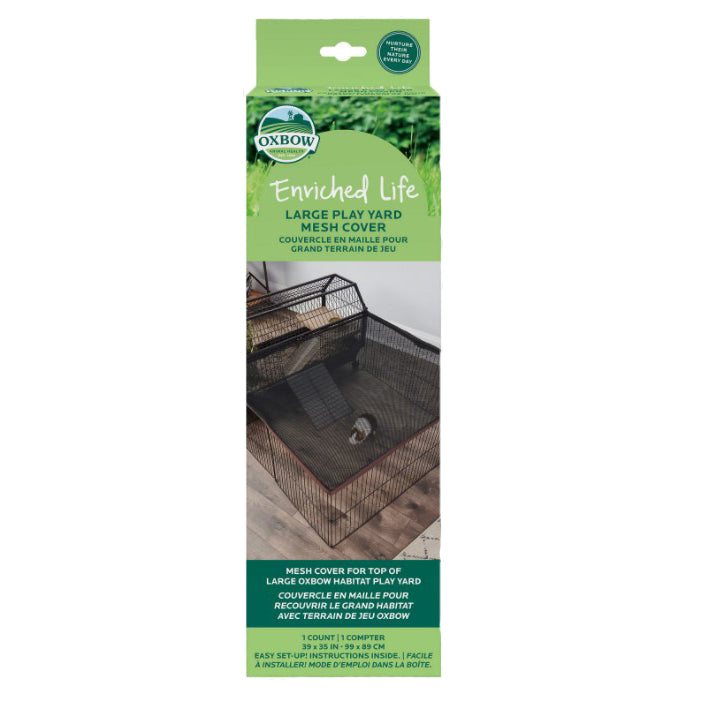 Oxbow Enriched Life Play Yard Mesh Pet Cover, Large