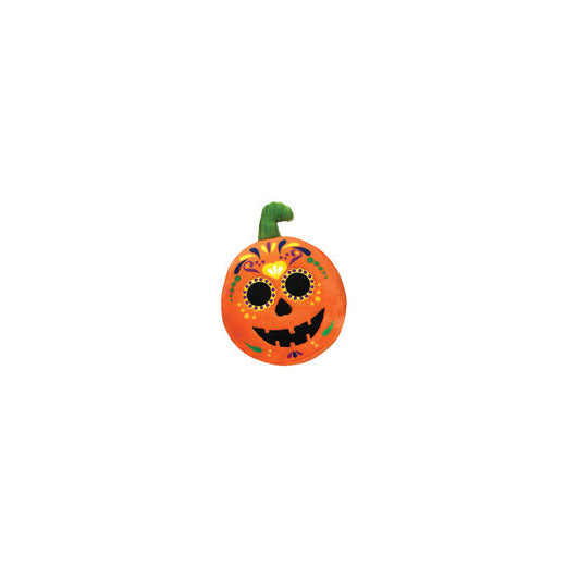 Sugar Skull Pumpkin Halloween Dog Toy