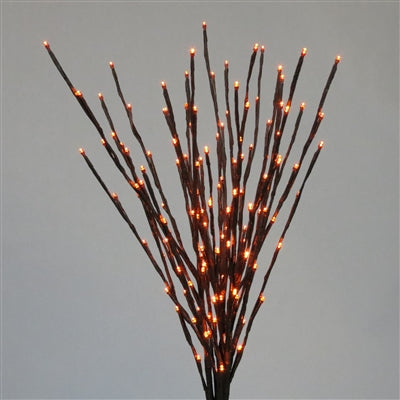 Holiday Bright Lights LED 36" Light Burst, Orange