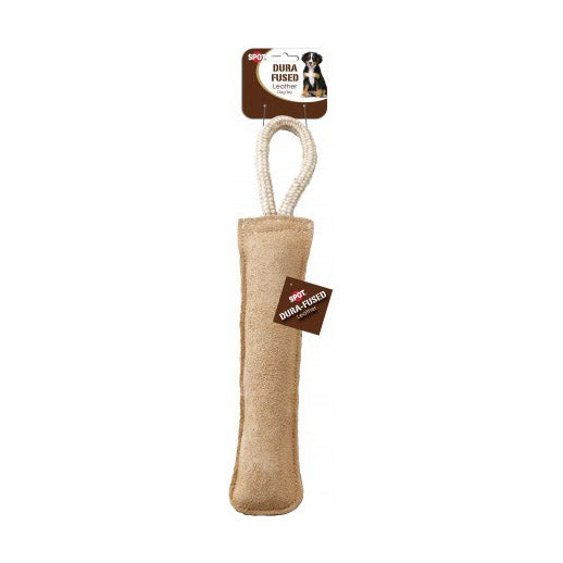 Spot, Dura-Fused Leather Retriever Dog Toy, 15"