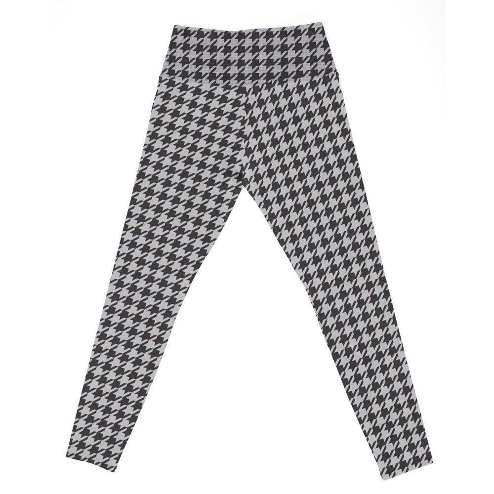 Britt's Knits, Fleece Leggings, Houndstooth