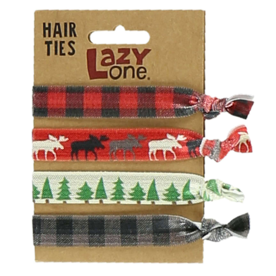 Red Moose Hair Ties