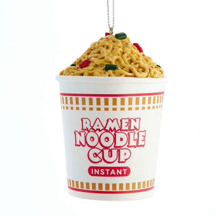 Kurt Adler Ramen Noodle Cup Ornament, 4"