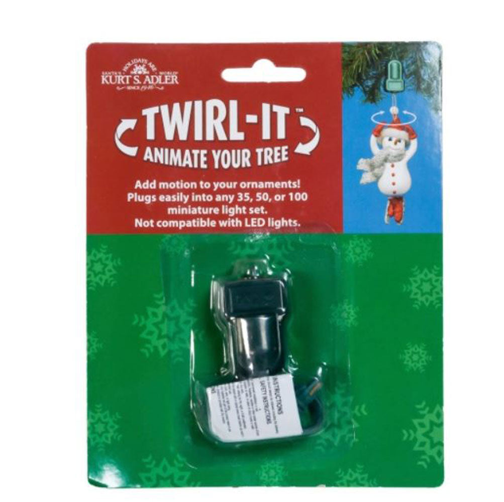 Kurt Adler, Pigtail Twirl-It Motor Ornament Twirler