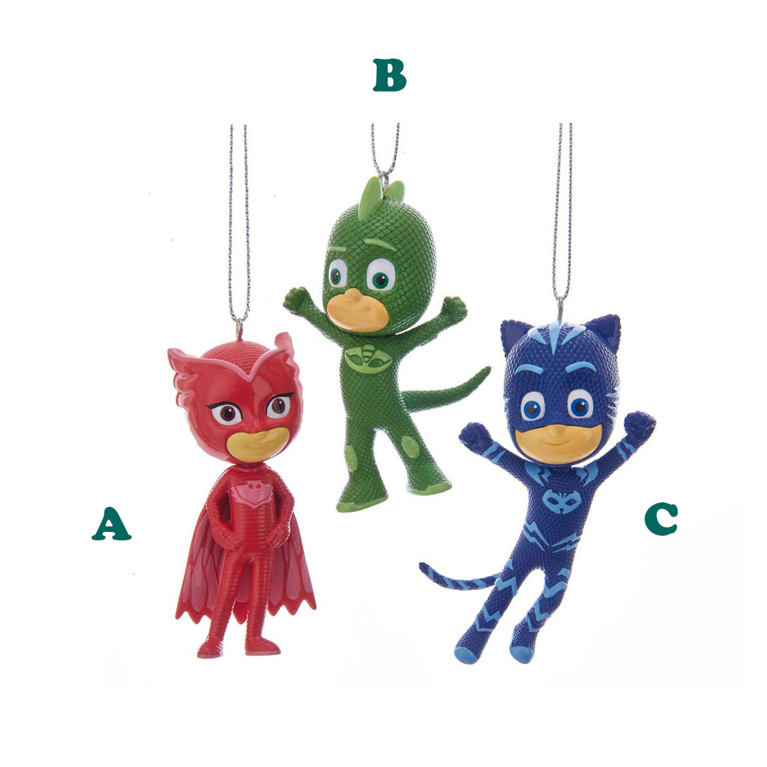 PJ Masks Gekko, Catboy, or Owlette Ornament, 3.5", Assortment Sold Individually