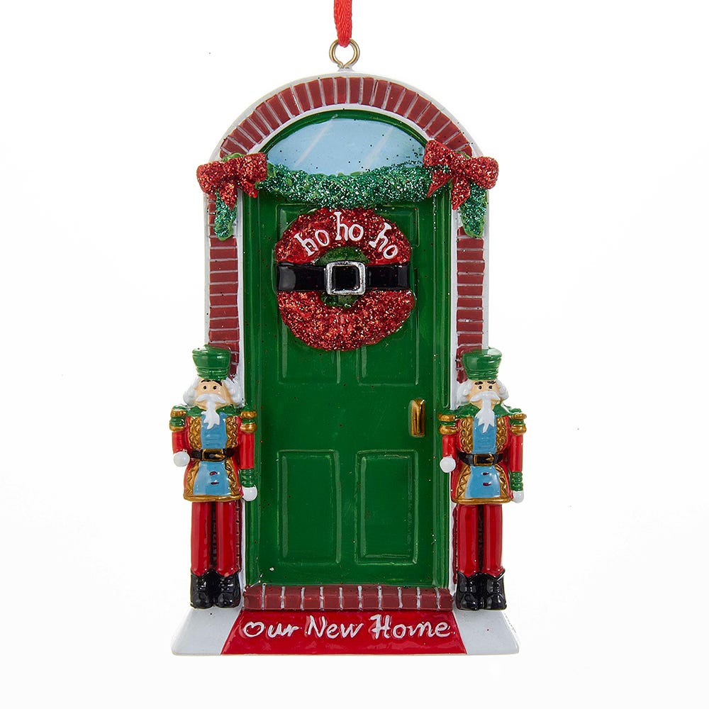 Kurt Adler Our New Home Ornament, 4.25"