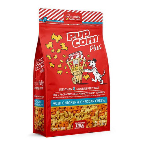Pup-corn Chicken & Cheddar Dog Treat, 27 Oz.