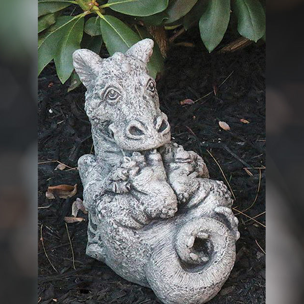 Lil Dragon Toots Statue, 7.75" H