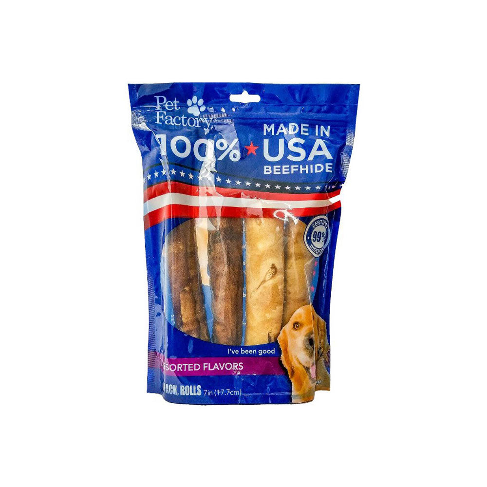 Pet Factory, USA Rolls 4/7", Assorted Flavors