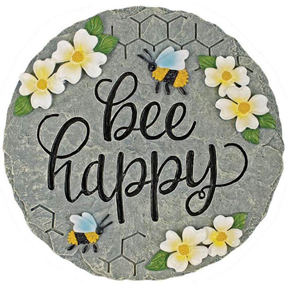 Carson, Bee Happy Garden Stone