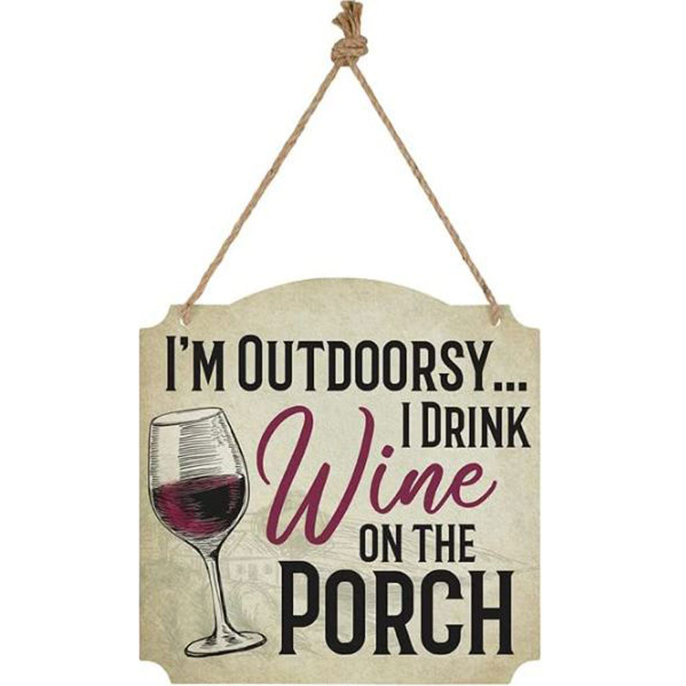 Cason, Outdoorsy Metal Sign
