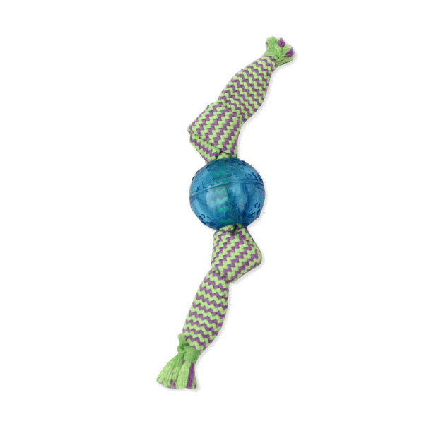 Mammoth Candy Wrap Squeaky Ball Dog Toy, Small 9"