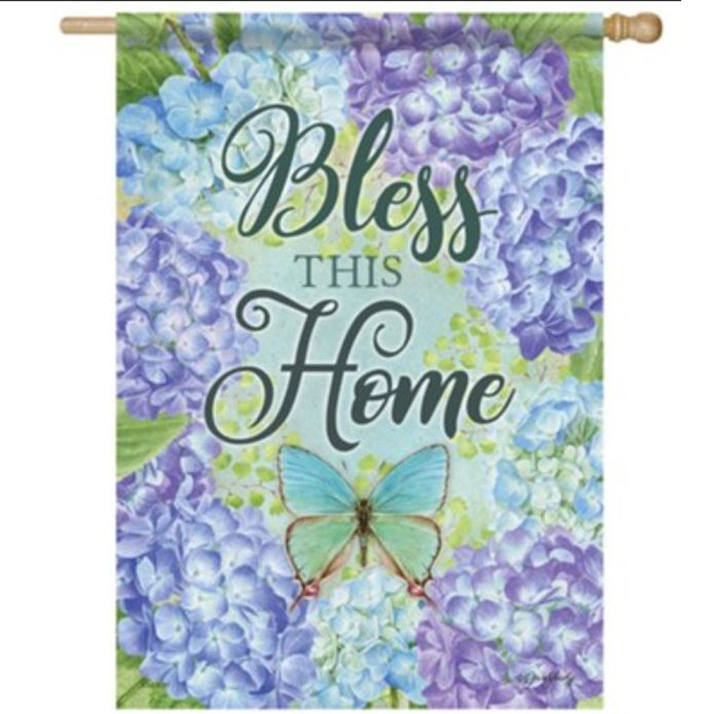 Carson Home Accents, Hydrangea Frame Flag