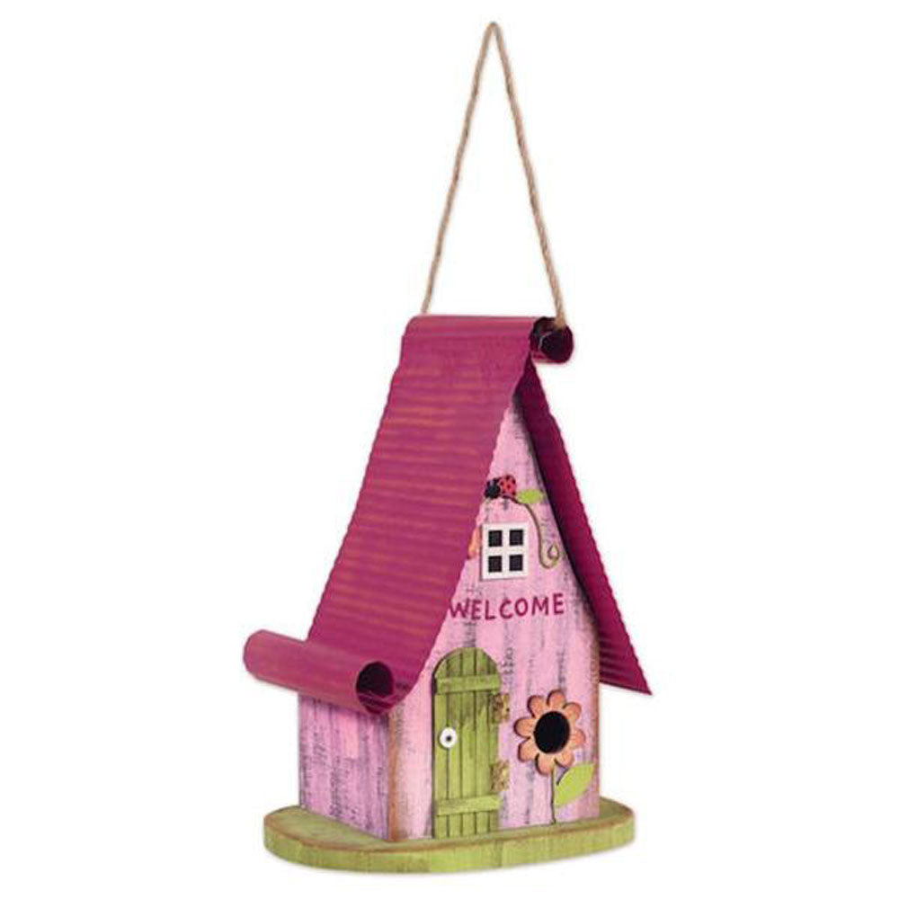Sunset Vista, Pink Birdhouse