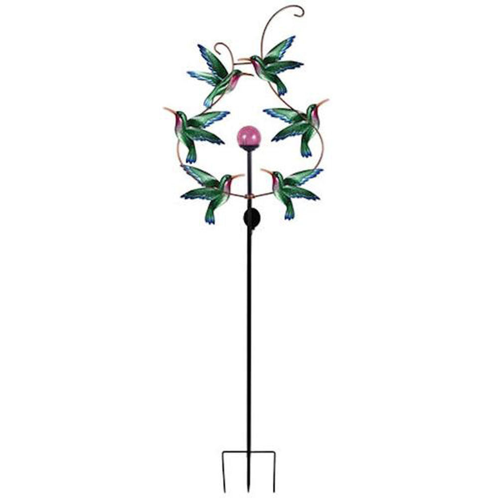 Sunset Vista, Hummingbird Solar Spinner, 81"