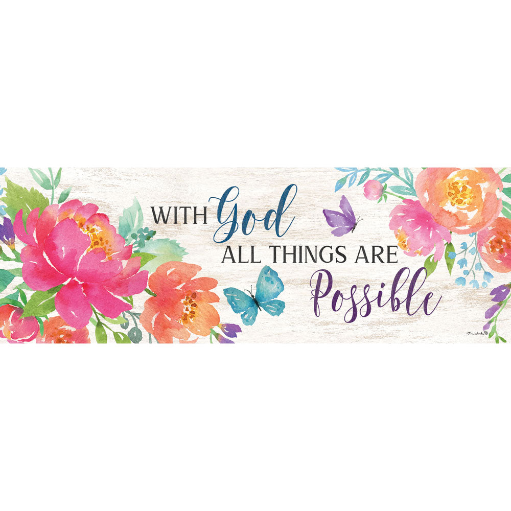 Custom Decor, With God Signature Sign