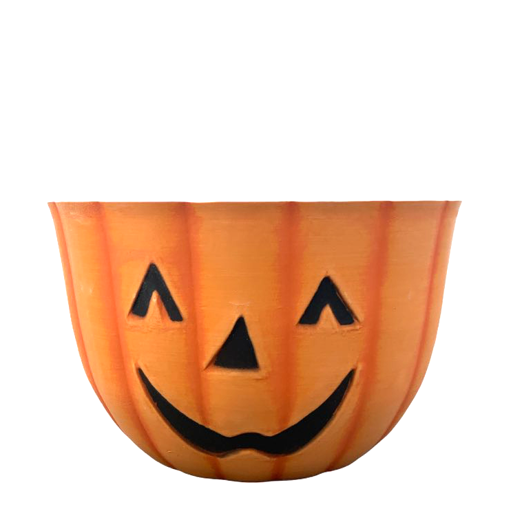 Timberblend, Pumpkin Face Planter, 10"