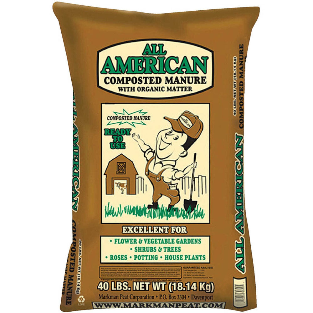 All American Manure Compost, 40lb.
