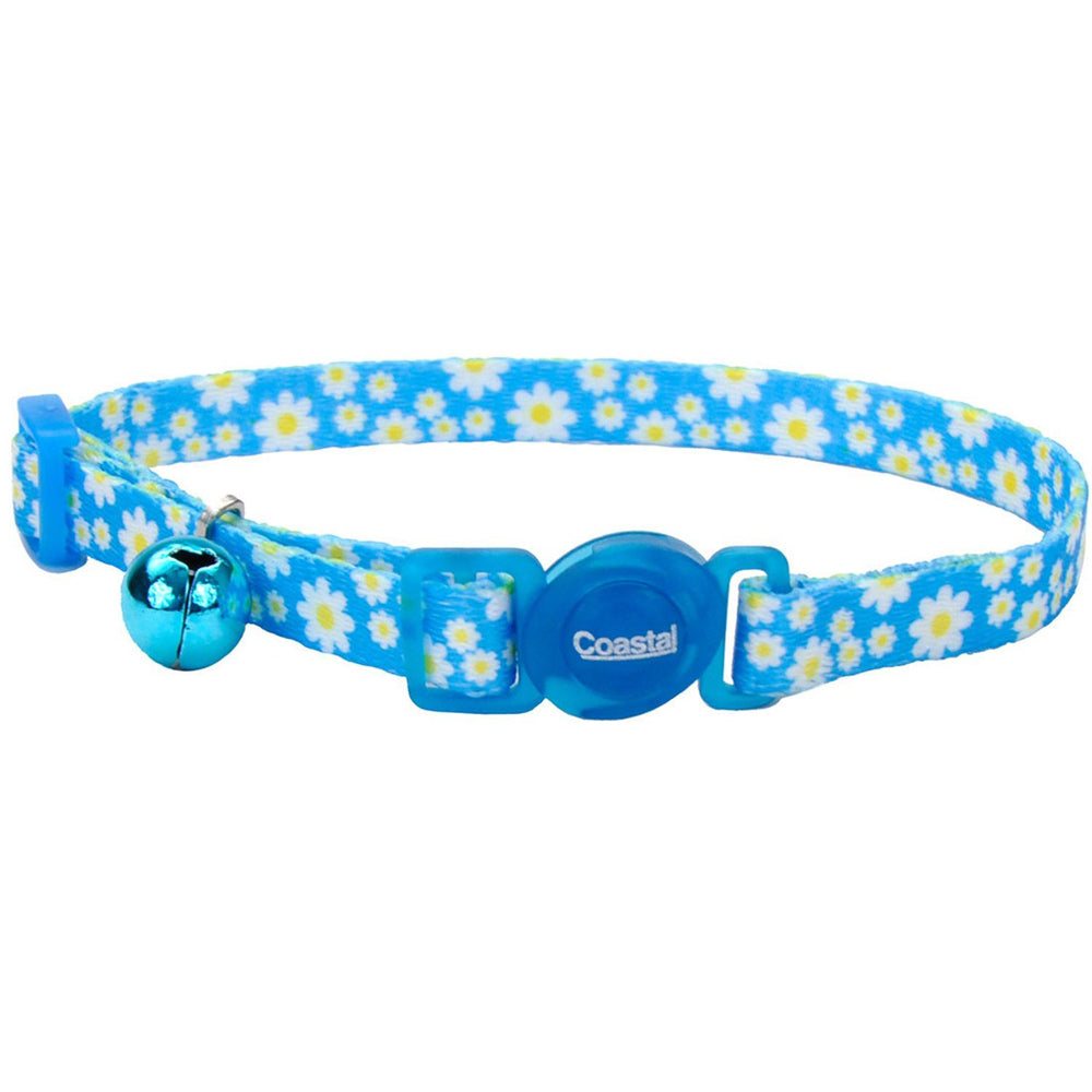 Coastal Pet, Safety Cat Collar Daisy Blue