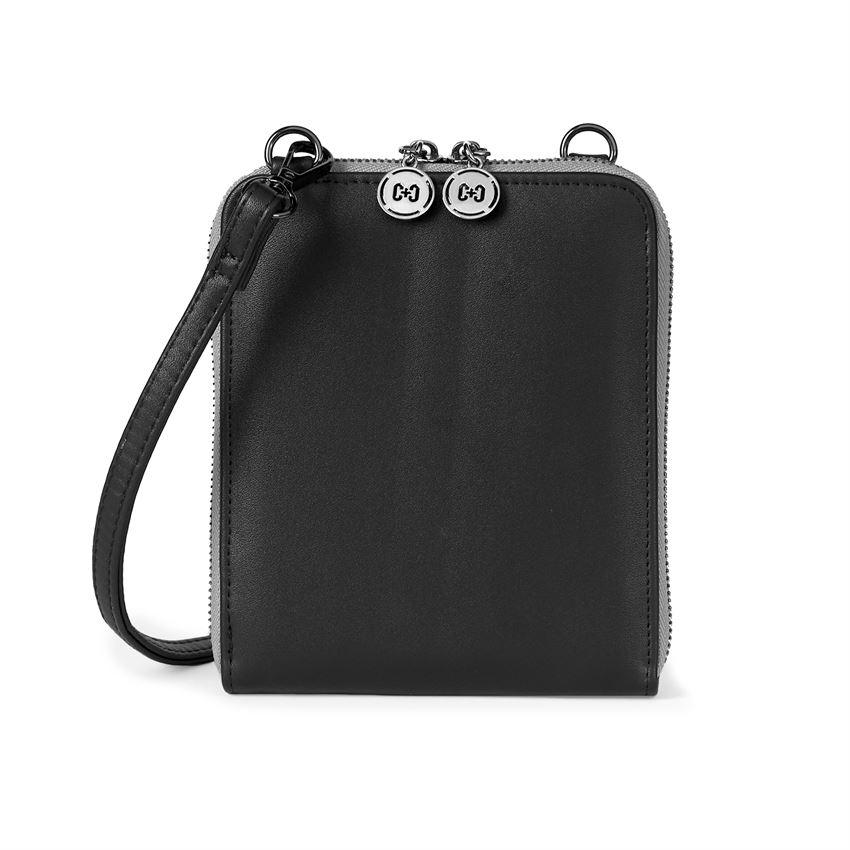 Coco + Carmen Suki Plus Crossbody + Organizer, Black