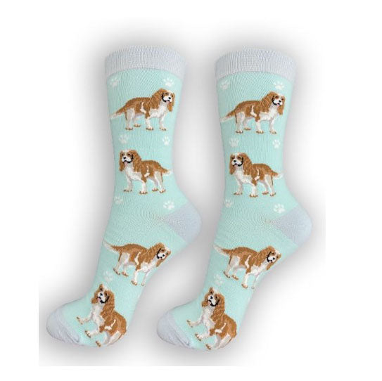 Happy Tails Socks- Cavalier King Charles