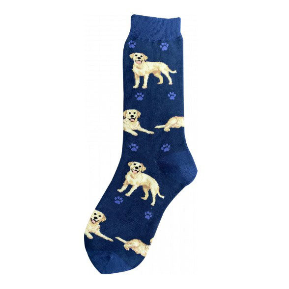 Happy Tails Socks- Yellow Labrador