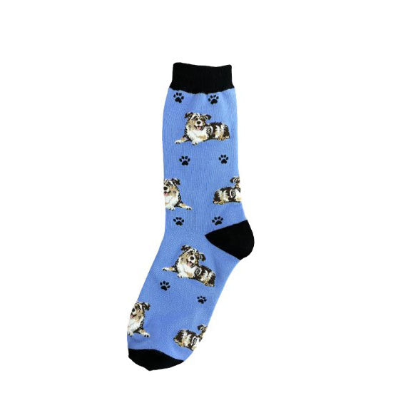 Happy Tails Socks- Australian Shepherd