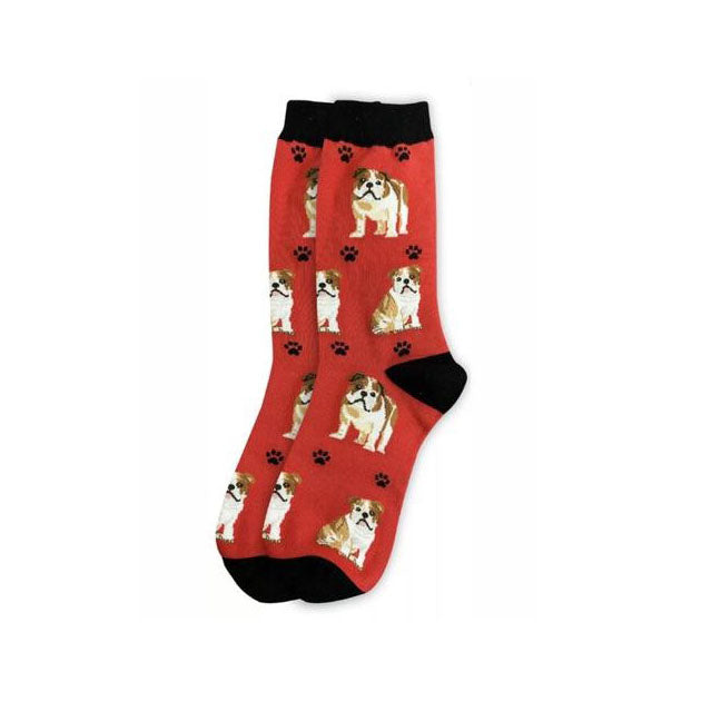 Happy Tails Socks- Bulldog