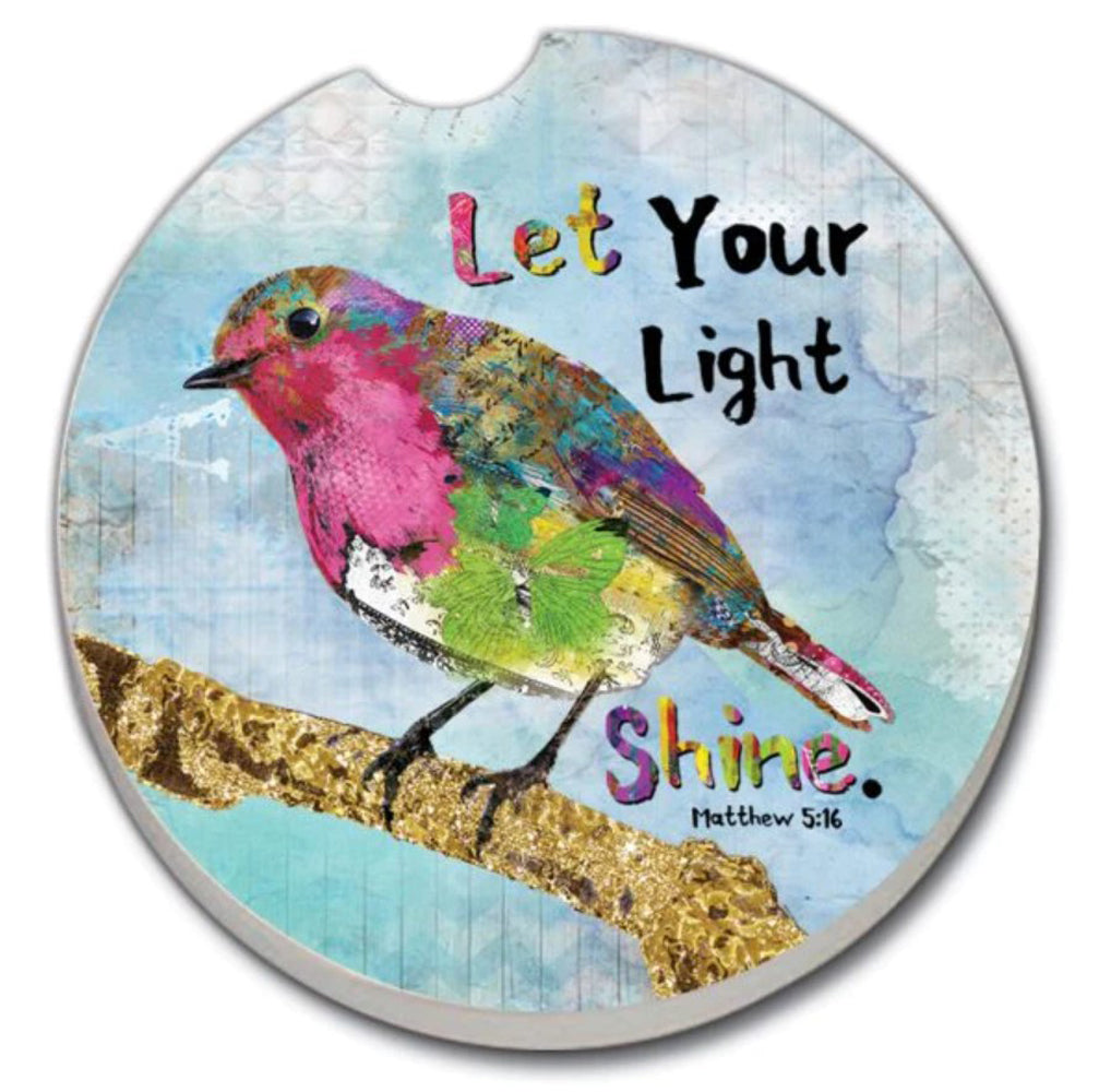 Counter Art, Pretty Bird Car Coaster