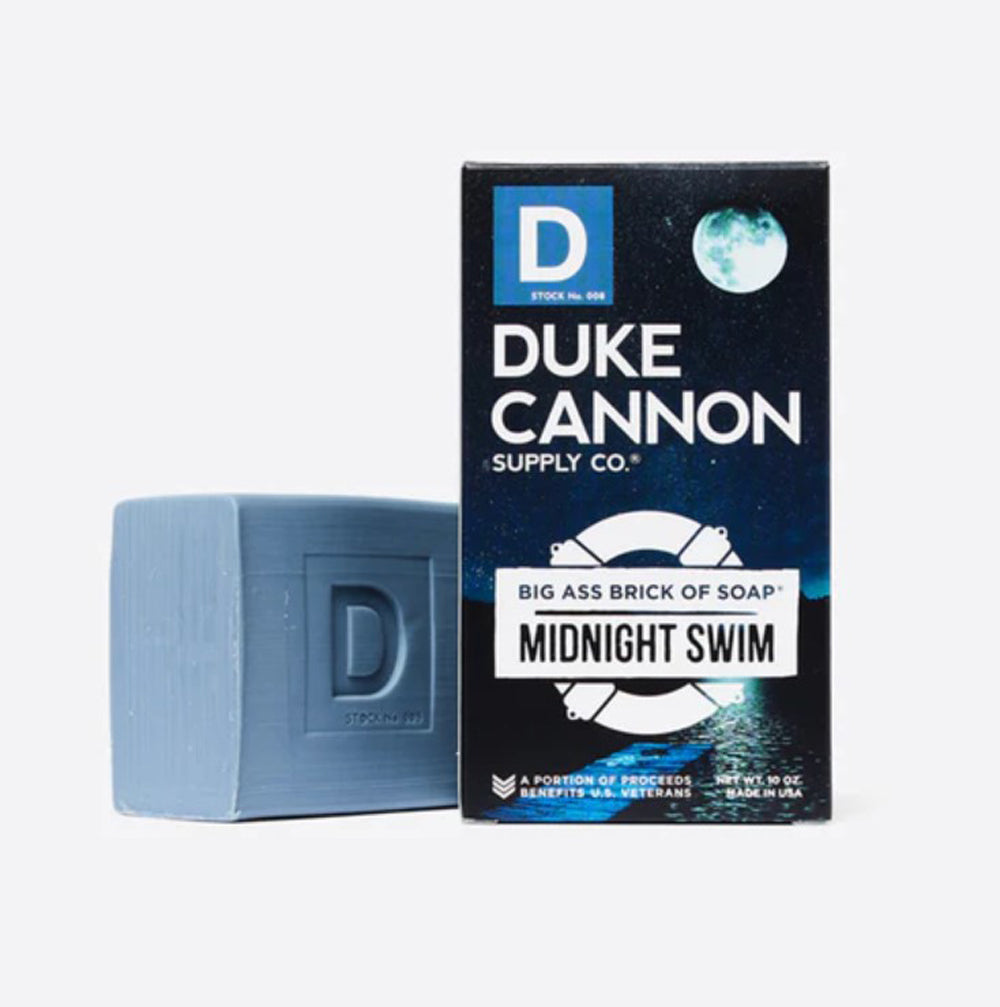 Duke Cannon, Big Ass Brick Midnight Swim Soap, 10 oz.