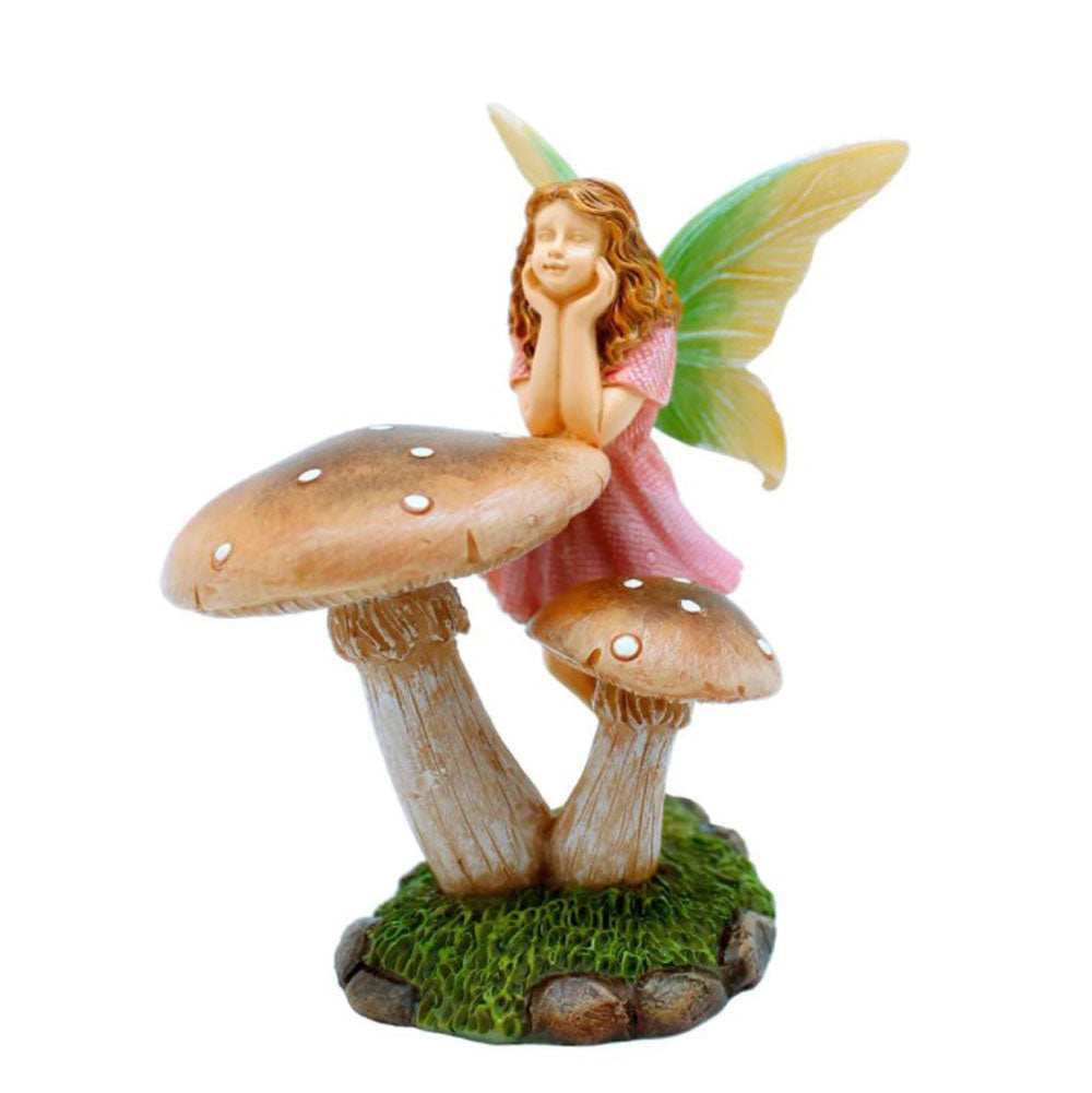 Woodland Knoll, Miniature Mushroom Fairy