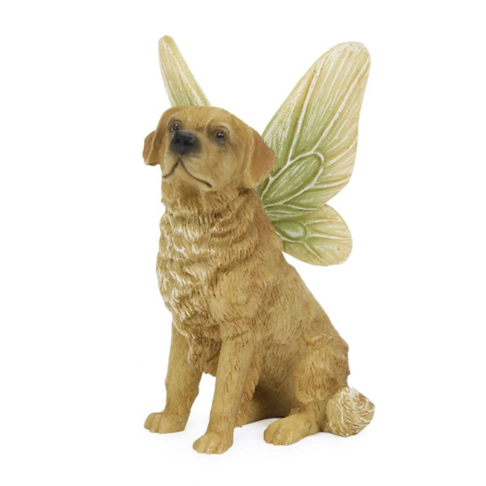Woodland Knoll, Miniature Golden Retriever Fairy