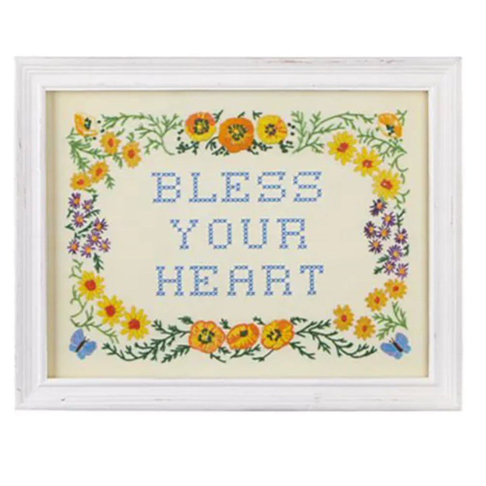 Raz, Bless your Heart Framed Print
