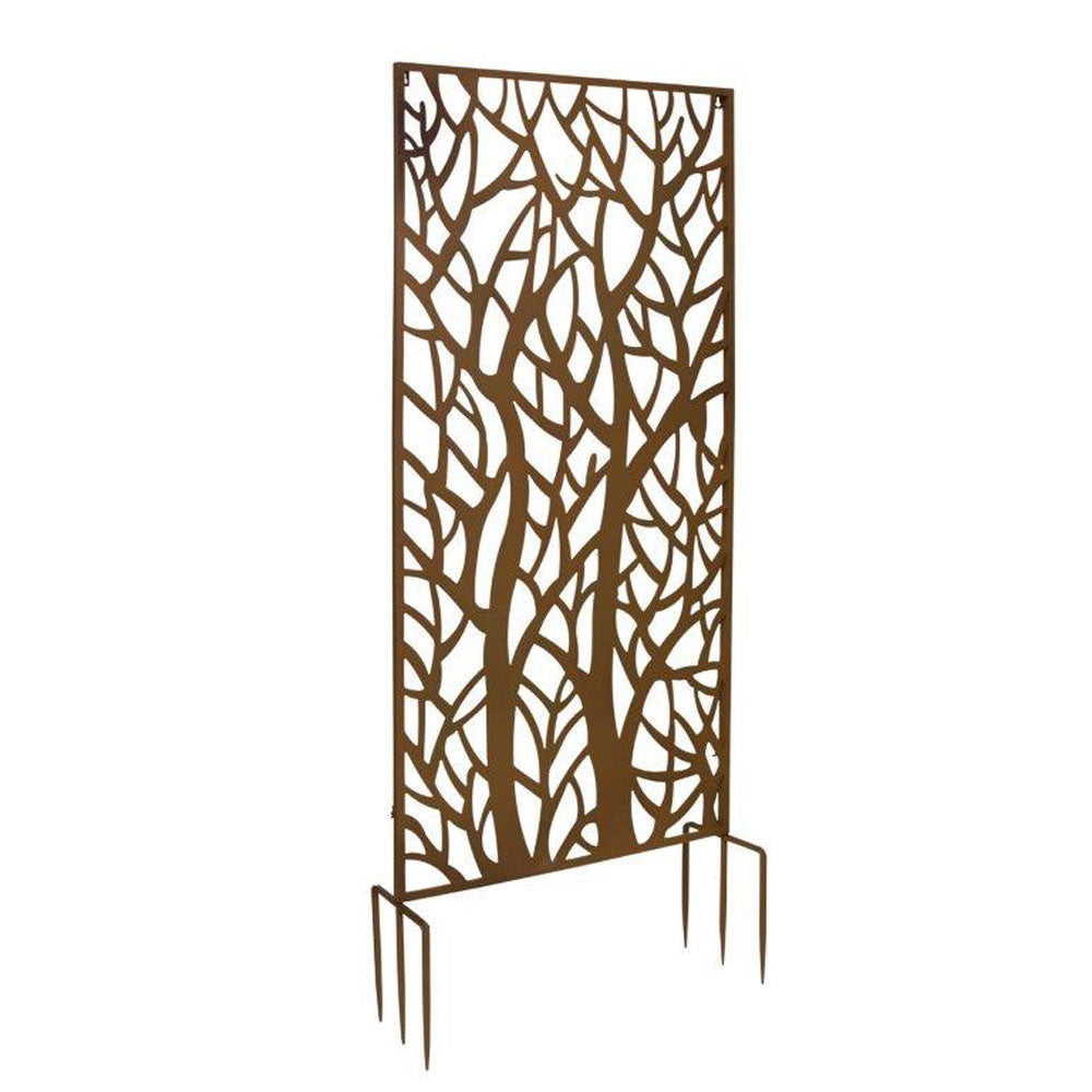 Melrose International, Garden Privacy Screen, Metal, 66"