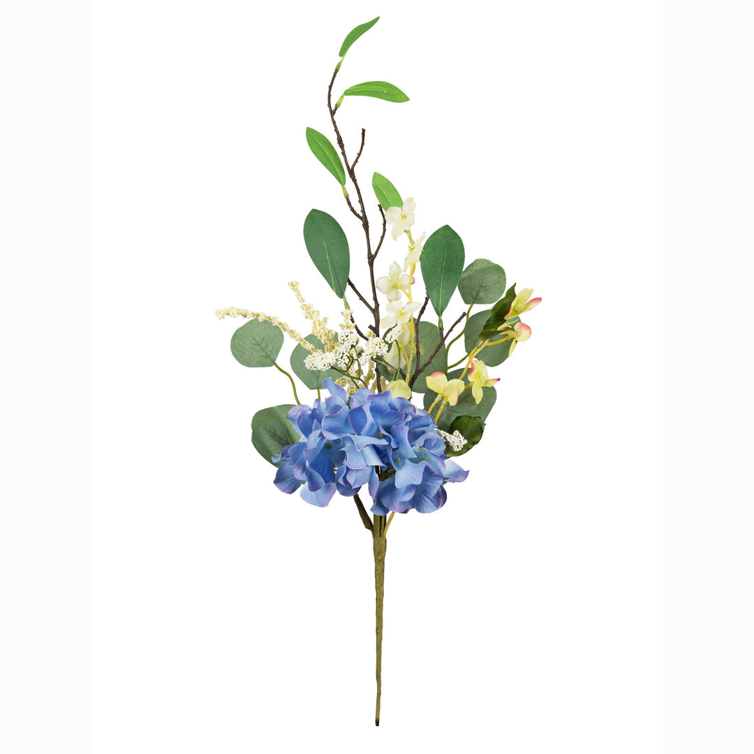 Hydrangea Silk Floral Pick, 22"