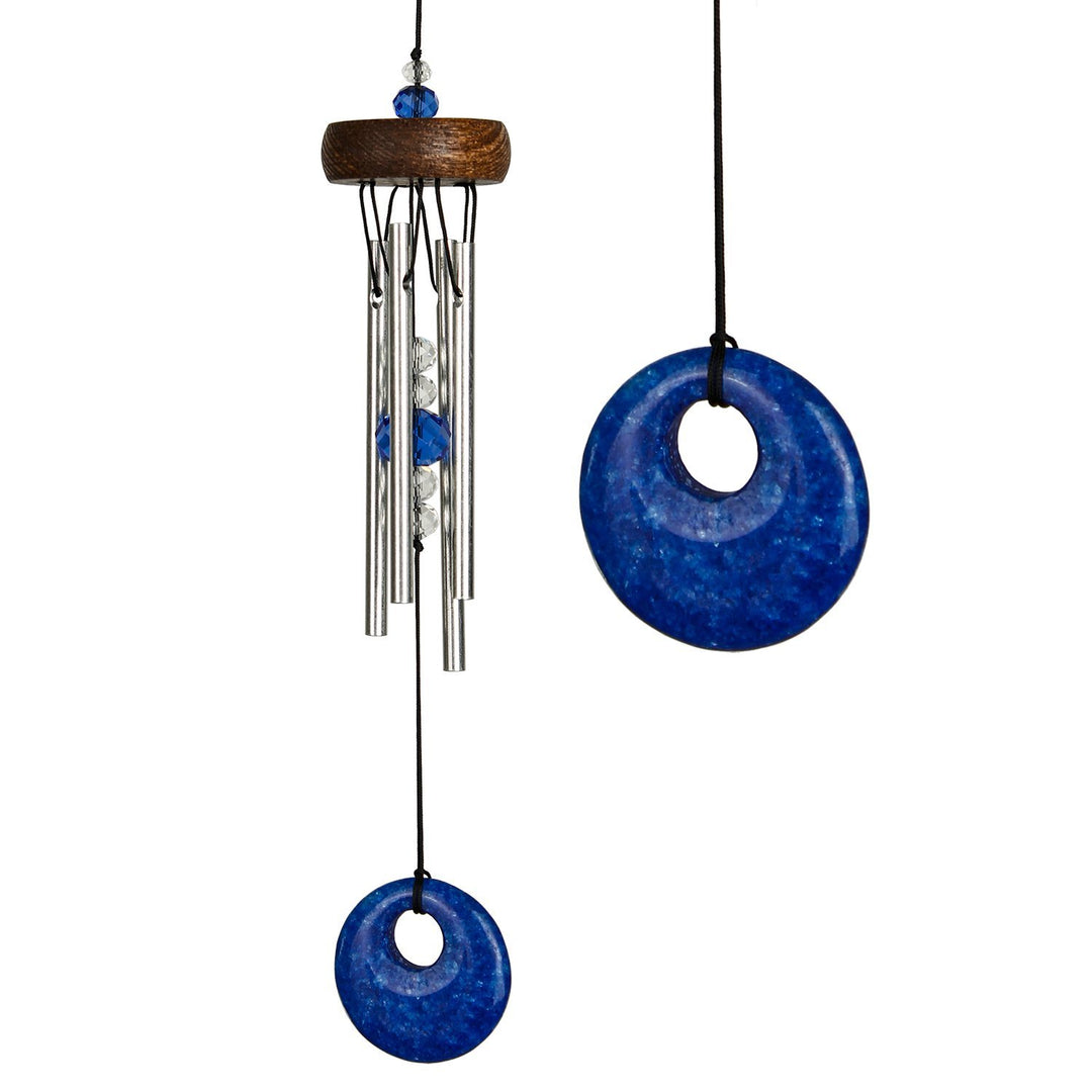 Woodstock Chimes Mini Stone Chime, Blue