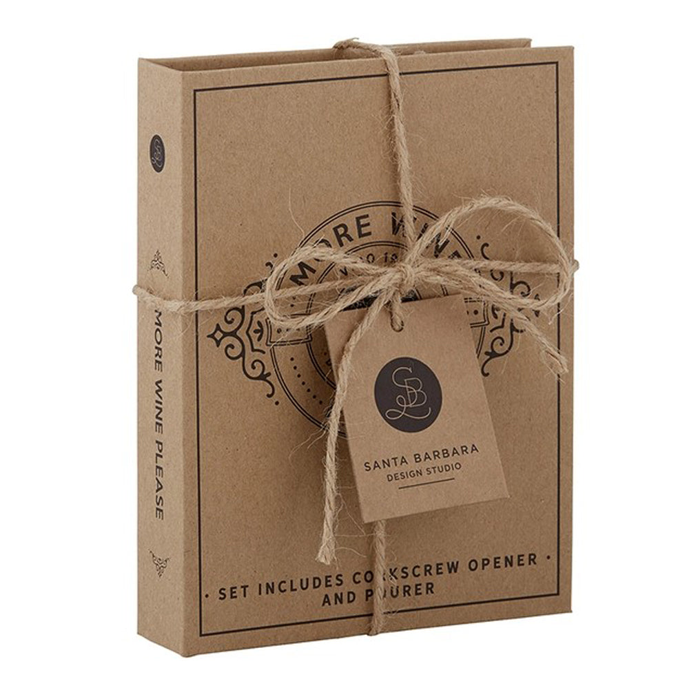 Creative Brands, Cardboard Book Wine Set