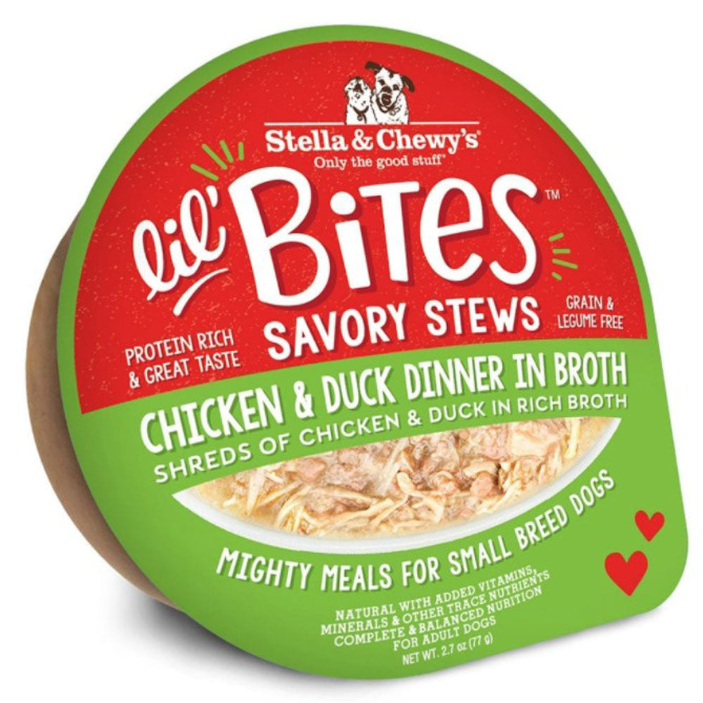 Stella & Chewy's, Lil' Bites Stew, Chicken and Duck, 2.7 oz.