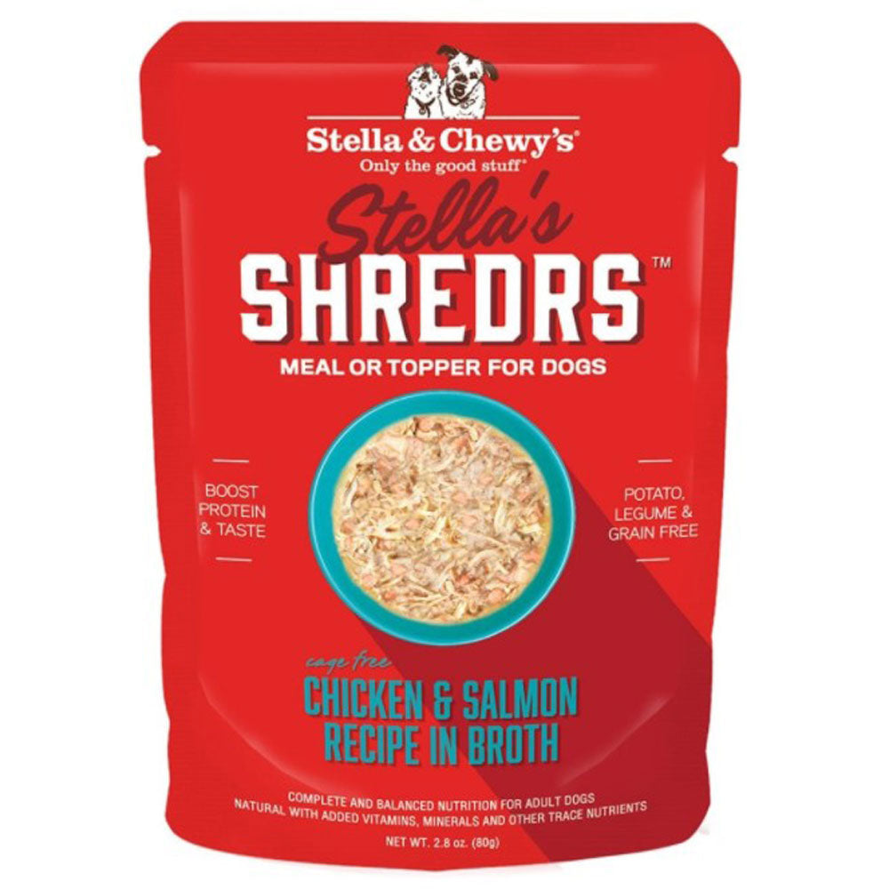 Stella & Chewy's, Shredders Chicken and Salmon, 2.8 oz.