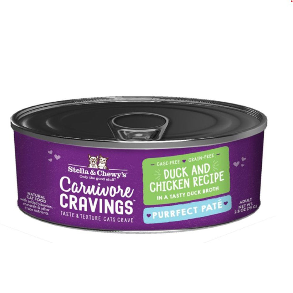 Stella & Chewy's, Carnivore Pate, Duck and Chicken, 2.8 oz.