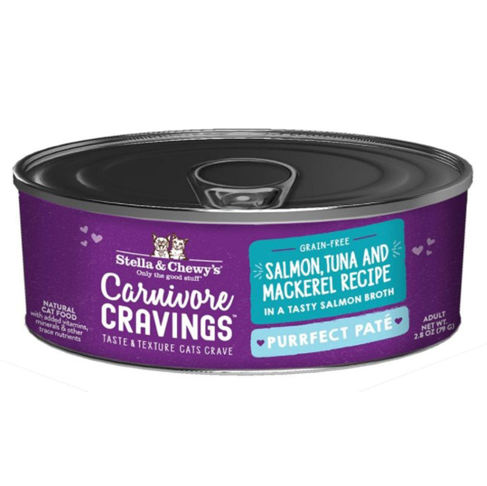Stella & Chewy's, Carnivore Pate, Salmon and Tuna, 2.8 oz.