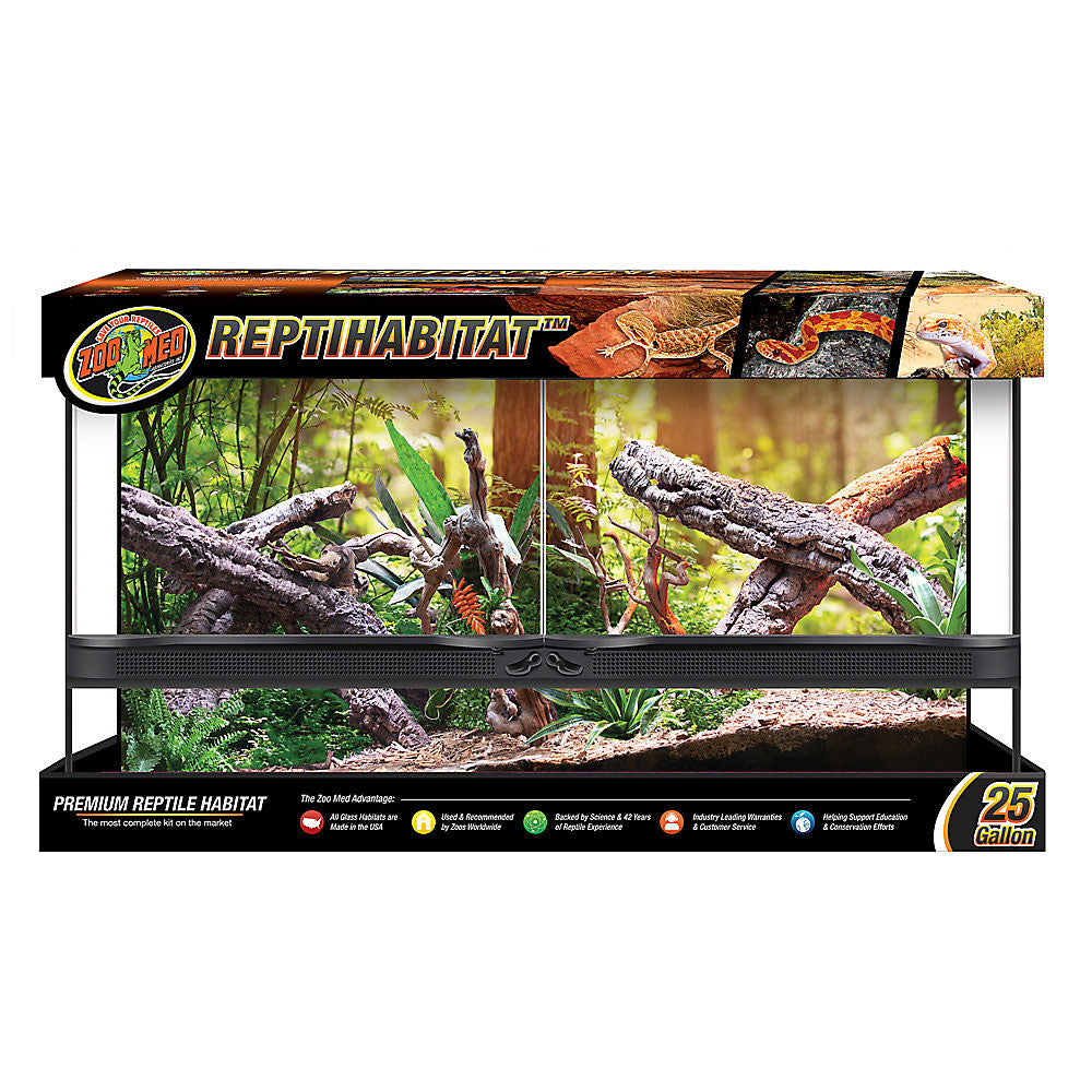 Zoo Med, Terrarium Double Door, 25 Gal
