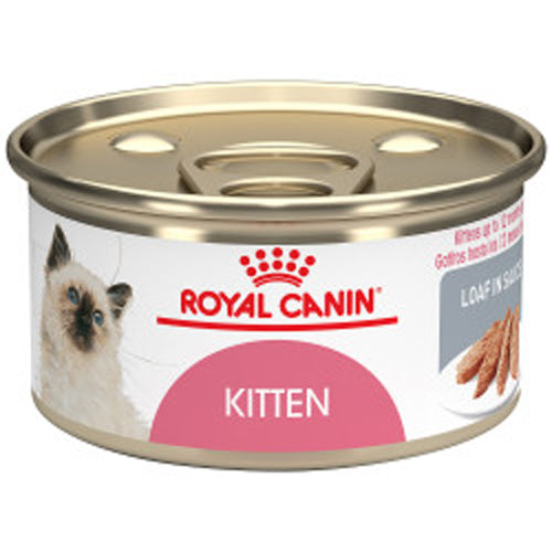 Royal Canin Kitten Loaf in Sauce Canned Cat Food, 5.1 oz