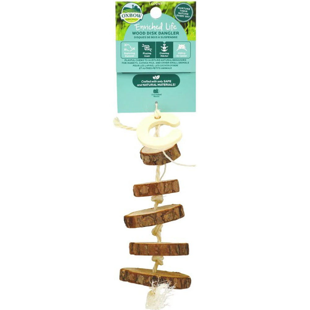 Oxbow, Wood Disk Dangler